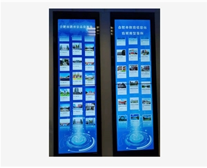 迅博明定制瀑布屏軟硬件兩批安裝調(diào)試完成